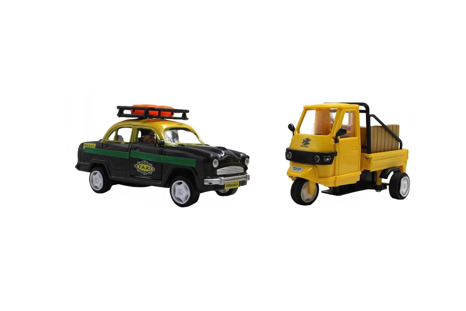 Neoinsta 3 Wheeler Tempo and Taxi Combo Vehicle Toys for Kids 3 - Image 3