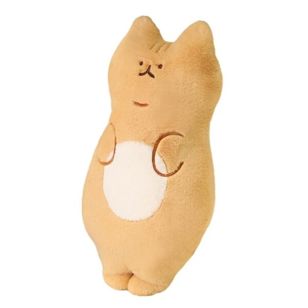 bnf® Cat Plush Toy Standing Adorable Plush Stuffed Cat Toy for Boys Children Kids Yellow - Image 5