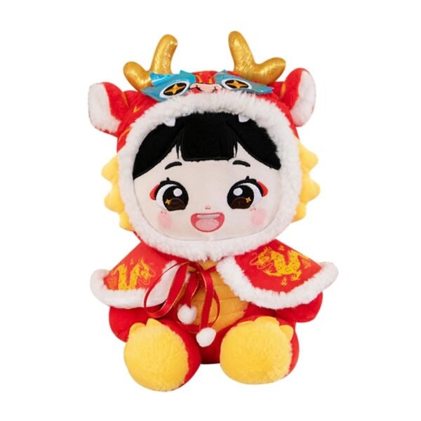 bnf® Chinese New Year Plush Toy Soft Handmade Stuffed Animal Toy for Parties Room Girl - Image 5