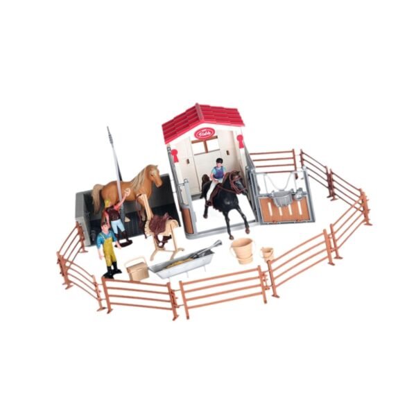 MYADDICTION Horse and Horseman Playset Equestrian Toys for Boys Girls 3 4 5 6 7 Year Old - Image 6