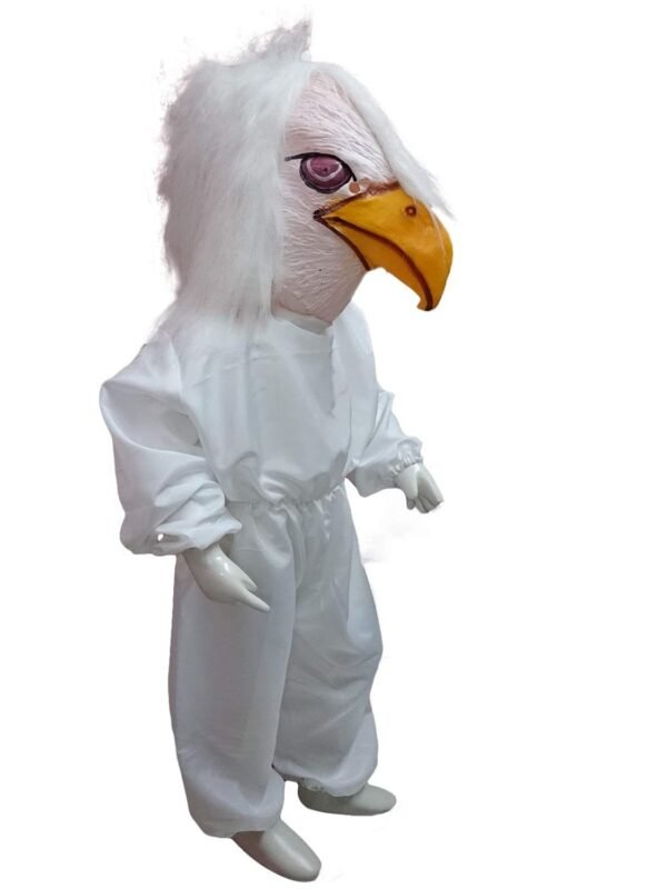 BookMyCostume Jatayu White Old Vulture Giddh Bird Ramayana Kids & Adults Fancy Dress Costume - Image 6