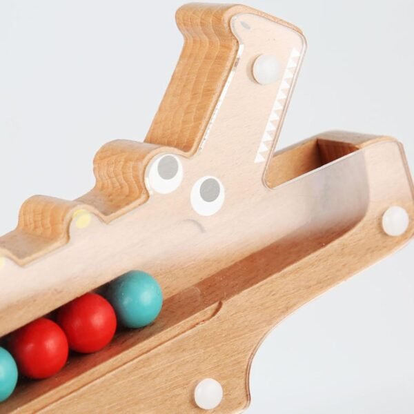 bnf® Crocodile Clip Bead Toy Wooden Beads Game for Girls Boys 3 4 5 Year Old Kids - Image 4