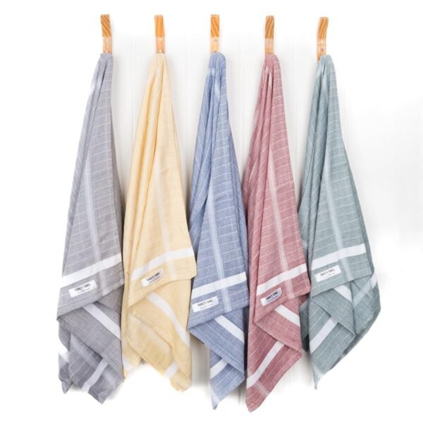 by Doctor Towels Premium Cotton Bath Towel, Super Soft & High Absorbency Towel, Quick Dry Towels for Bath Large Size, Bath Towel for Men, Women & Kids, (Blue) - Image 5