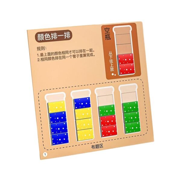 Fashion My Day Toddlers Busy Board Sorting Toy for Boys Girls Ages 3 4 5 6 7 Years Old Kids - Image 6