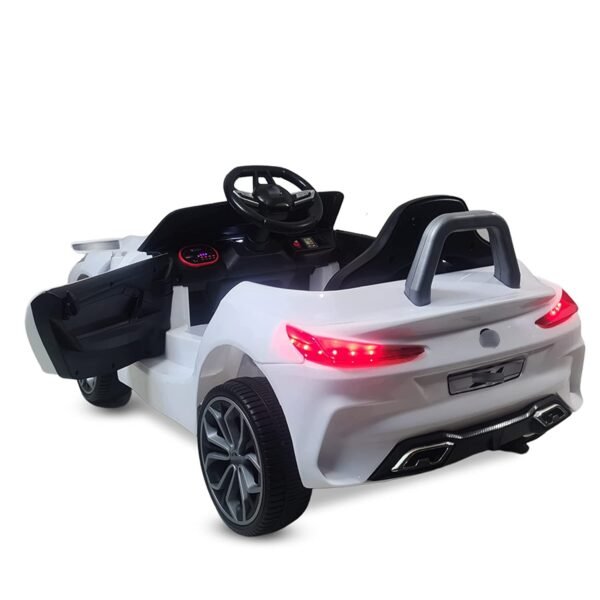 Z Car Battery Operated Ride on car for Kids with Remote & Manual Drive (1-6 Yrs) White - Image 6