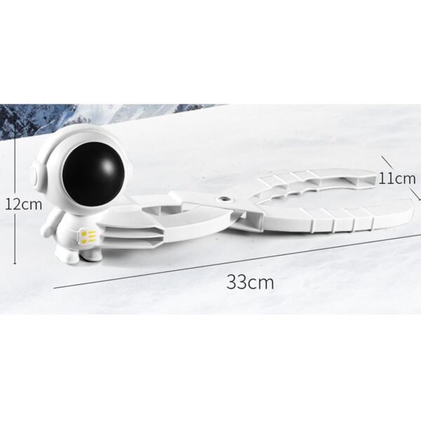 MERISHOPP® Snowball Clip Snow Clip Snow Ball Clamp Snow Toy for Girls Boys Winter Beach Astronaut Clip|Toys & Hobbies | Games | Other Games|1 Snowball Clip - Image 3