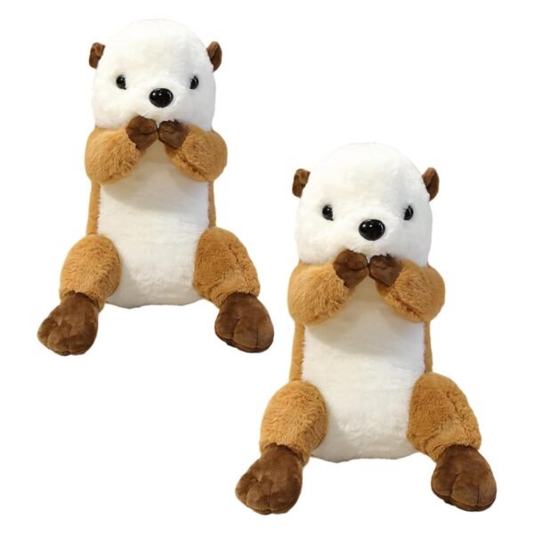bnf® Otter Plush Hugging Pillows Otter Plush Toy for Girls Boys Toddlers Children 30cm