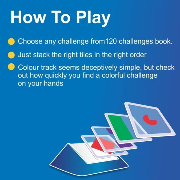 Colour Track | Fun Pack of 120 Challenges | IQ Building Activity Game | Age 3 to 5 Years - Image 6
