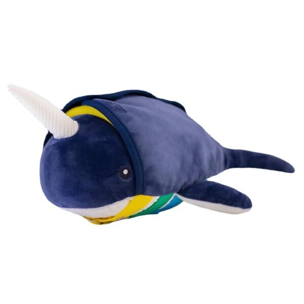 bnf® Narwhal Plush Toy Fine Motor Skills Narwhal Stuffed for Adults Kids Children - Image 4