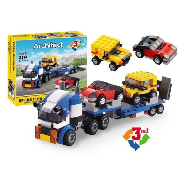 Building Block Toys,Construction Kit, STEM Learning Building Bricks Set, Birthday Gifts for Kids Children Girls Boys (City FIRE Station) - Image 5