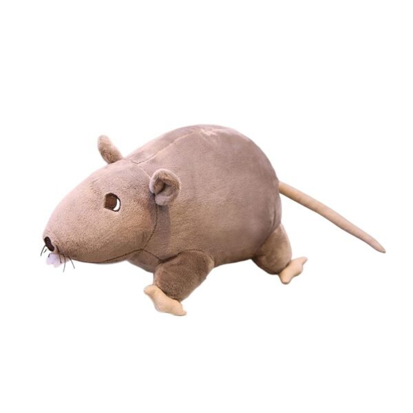 bnf® Plush Mice Toy Doll Stuffed Toy Interactive for Children Collection Gray Baby | Toys for Baby | Plush Baby Toys - Image 4