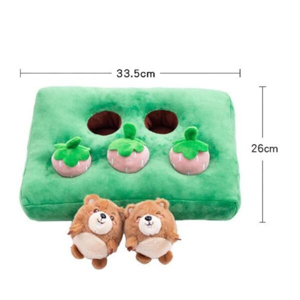 bnf® Puzzle Toys Stuffed Sorting Funny Plush Toy for Birthday s Girls Boys Pink Strawberry Baby | Toys for Baby | Developmental Baby Toys - Image 3