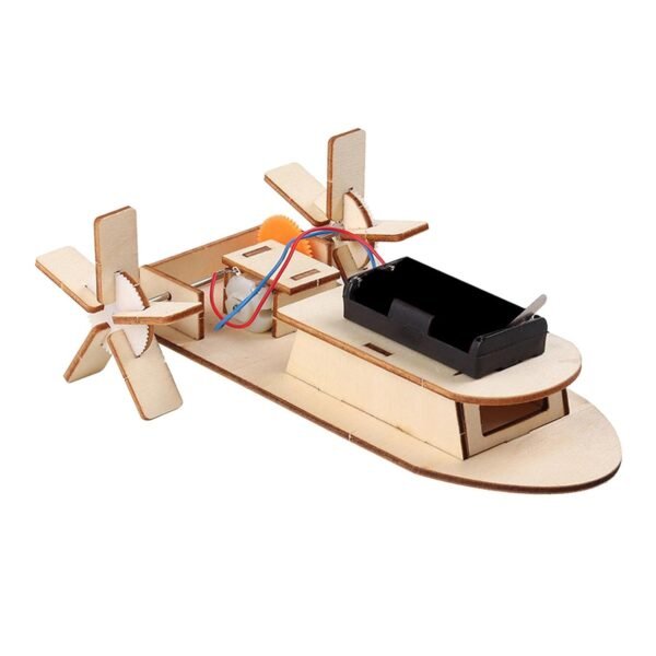 DIY Wooden Solar Plane Science Experiment Kit 3D Puzzle for Kid Ship|Toys & Hobbies | Games | Other Games|1 Piece Wooden Solar Toy - Image 6