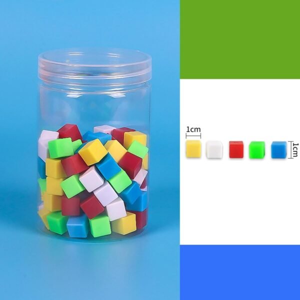 Lyla 100 Pieces Centimeter Cubes Math Learn Cubes for Ages 4 5 6 7 Years Old Boys Girls - Image 4