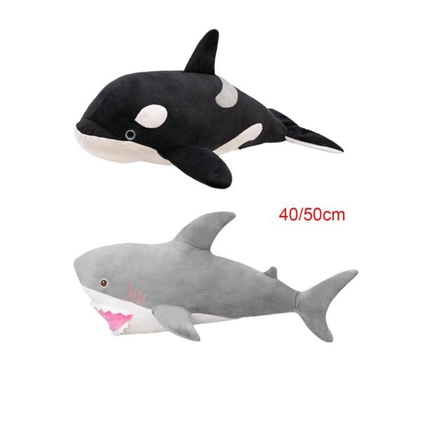bnf® Realistic Animals Plush Toy Cute Animals Plush Doll for Children Family Kids Black 40cm - Image 3