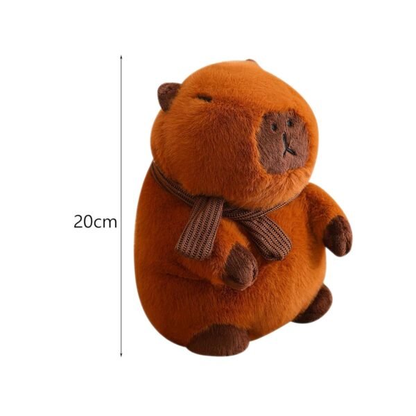 bnf® Capybara Plushie Toy Capybara Stuffed Animal for Birthday Gift Kids Children Brown 20cm - Image 3