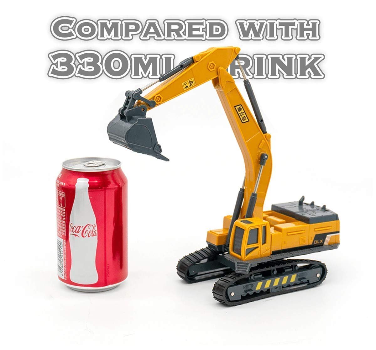 Excavator Toy For Kids Unbreakable Bulldozer Construction Long Carne Vehicle For 2 3 4 5 Year Kids, Multicolor - Image 6