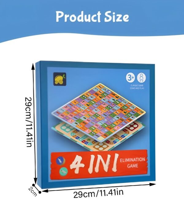 SYGA Children 2-in-1 Magnetic Flying Chess Set with Pair and Match Game, Educational Toy for Ages 4-8 Years Old - Image 3
