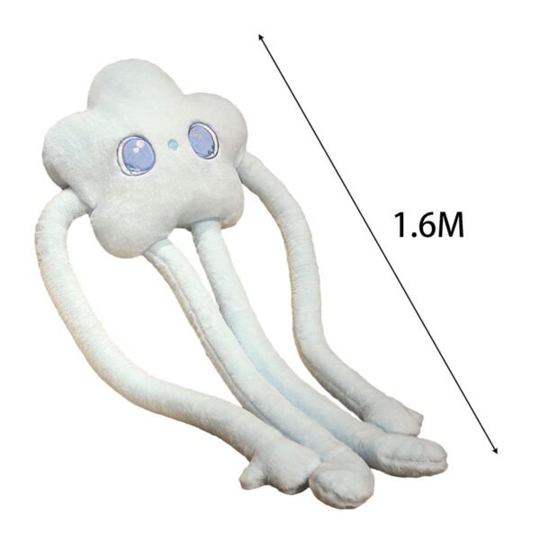 Toy Star Long Leg Plush Doll Valentines Day Gifts Long Leg Plush Pillow for Kids Blue - Image 2