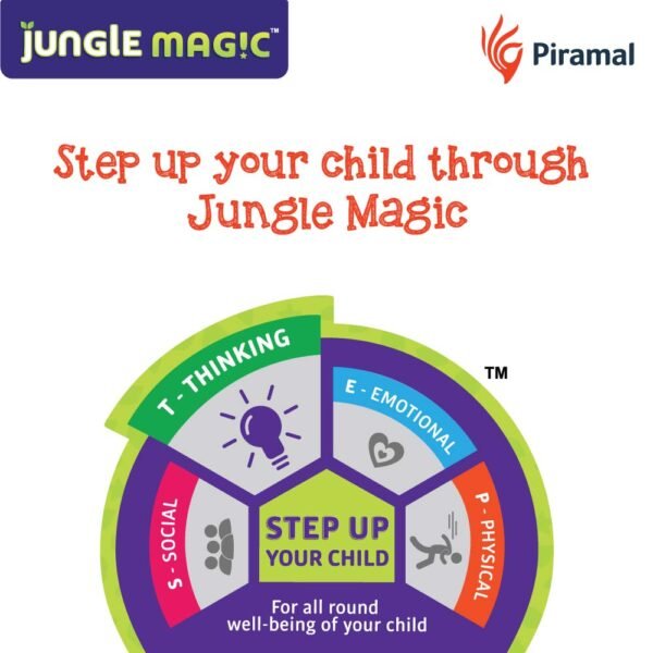 Jungle Magic Doodle Artz Seasons, White, Cotton - Image 6