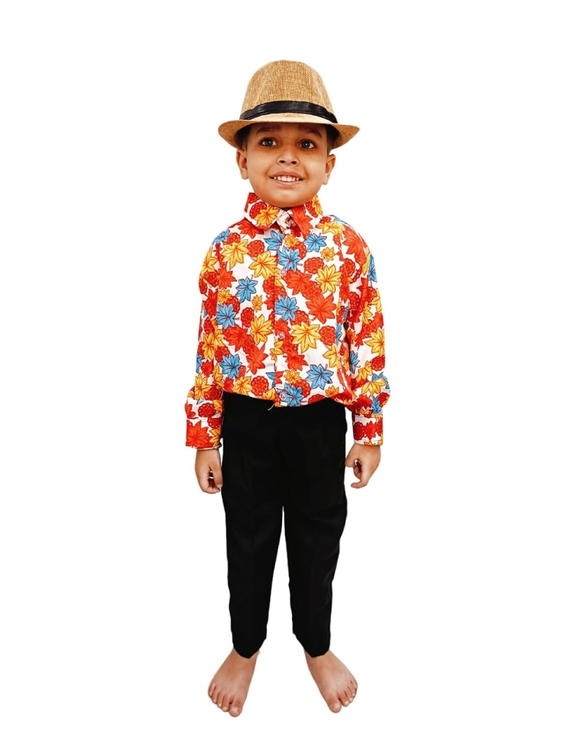 BookMyCostume Goa Boy With Hat Indian State Kids Fancy Dress Costume for Boys and Men - Image 5