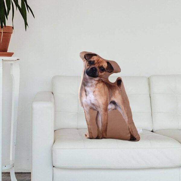 bnf® Simulation Plush Pillow Funny Kids Accompany Toys for Office Kids Room Couch Native Dog - Image 2