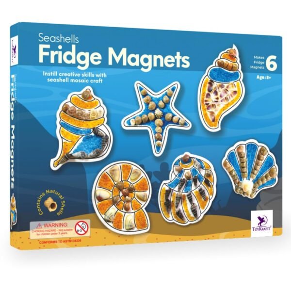TOYKRAFTT Art N Craft Kids Fridge Magnets Kit for Kids, Creative & DIY Toys, Kids Activity for Age of 8+ Year Mosaics