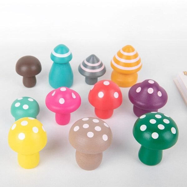 bnf® Mushroom Harvest Game Shape Sorting for Boys Girls Kids with Pattern Baby | Toys for Baby | Developmental Baby Toys
