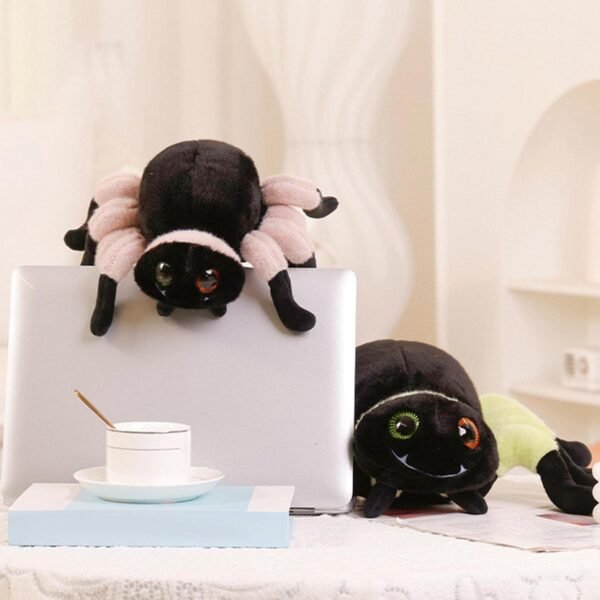 bnf® Stuffed Animal Toy Spider Stuffed Animal for Children Kids Adults Boys Girls Green 20cm - Image 2