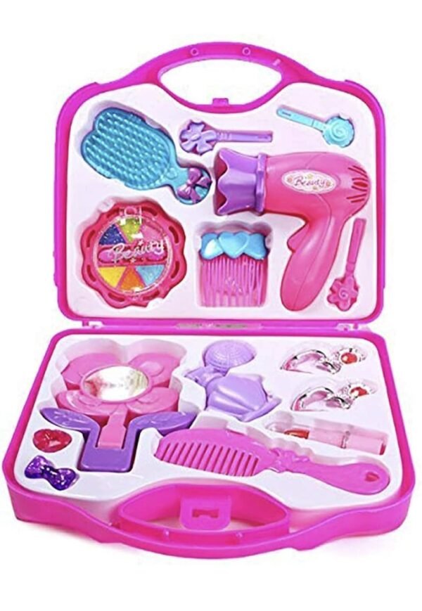 Dream Palace Doll House | Play Set | Girls Doll House | Play Set with Accessories | Dolls with Furniture| Role Play Set|Age for 3-8 Years (Doll House + Beauty Set) - Image 4