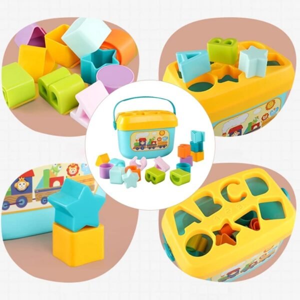 Activity Cube Baby Toy for 6 to 12 Months Best First Birthday Gift for 1 Year Old Girl Boy, 6 in 1 Busy Learners Educational Toys - Image 2