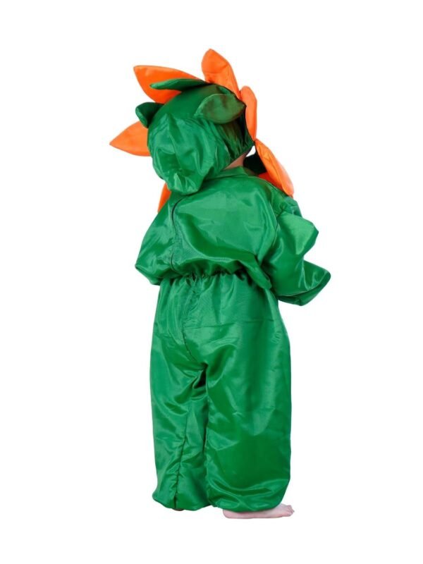 BookMyCostume Orange Flower Kids Fancy Dress Costume 3-4 years - Image 3