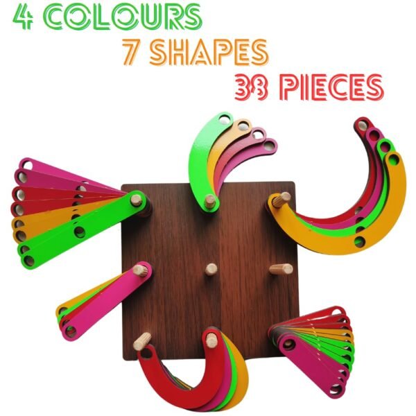 FunBrigade Wooden Alphabet & Numbers Puzzles For Kids Learning, Construction Puzzle Kids Toys For 2-5 Years | Abcd Toys For Kids, 28 Pcs - Image 3