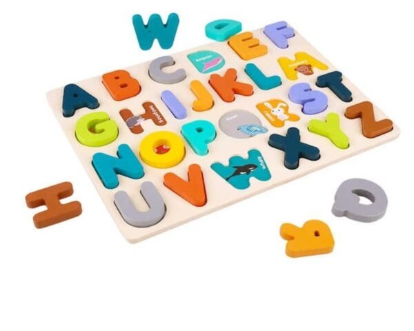 Wudly Wooden Four Smart Brain Puzzle for Kids | Educational Toy and Learning Aid for Toddlers - 1+ Years | Fine Motor Skill Development | Safe & Durable (Shapes and Puzzle), Multicolour - Image 6