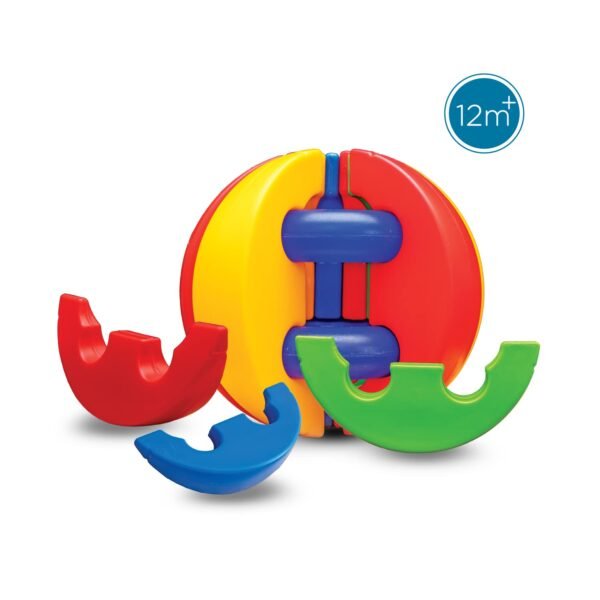 Little’s Activity and Learning Ball for kids | Learning Activity Toys for Kids | Multi-Colour Toddler Activity toys for 1 year old+ | Baby Toys | Infant and Preschool Toys - Image 3