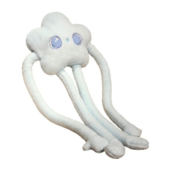 Toy Star Long Leg Plush Doll Valentines Day Gifts Long Leg Plush Pillow for Kids Blue