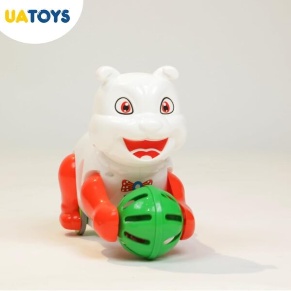 Push & Go Child Toys 2-5 years Boxer Dog Toys for 5 + year old Push & Go Toy for 1+ years old – White - Image 4