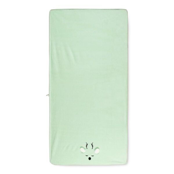 Cute Kids Cotton Bath Towel, 250 GSM, Large Size, Super Soft, Absorbent, Quick-Dry, Gentle on Skin, Perfect for Bath, Travelling, Pool, or Beach, Size- 43 X 23 Inch, Mint Green - Image 5