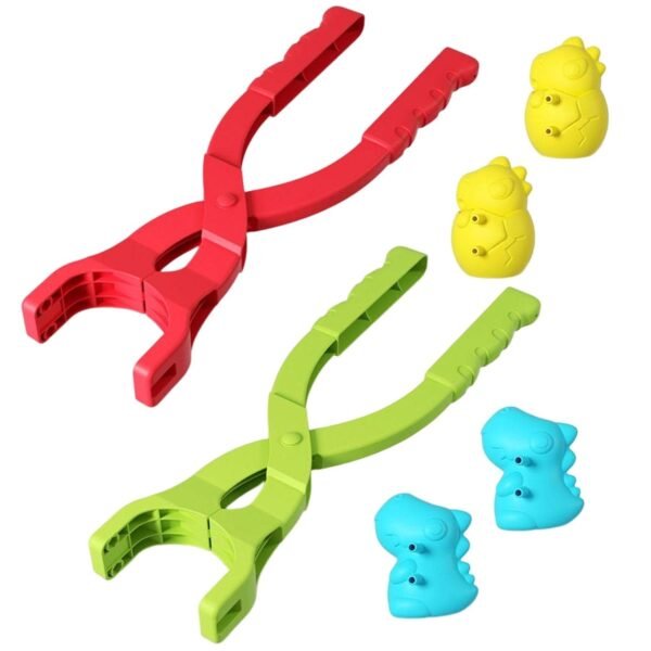 MERISHOPP® Snowball Maker Clip Winter Creative for Children Games Snow Ball Fights Dinosaur|Toys & Hobbies | Games | Other Games|As You Choose: - Image 2