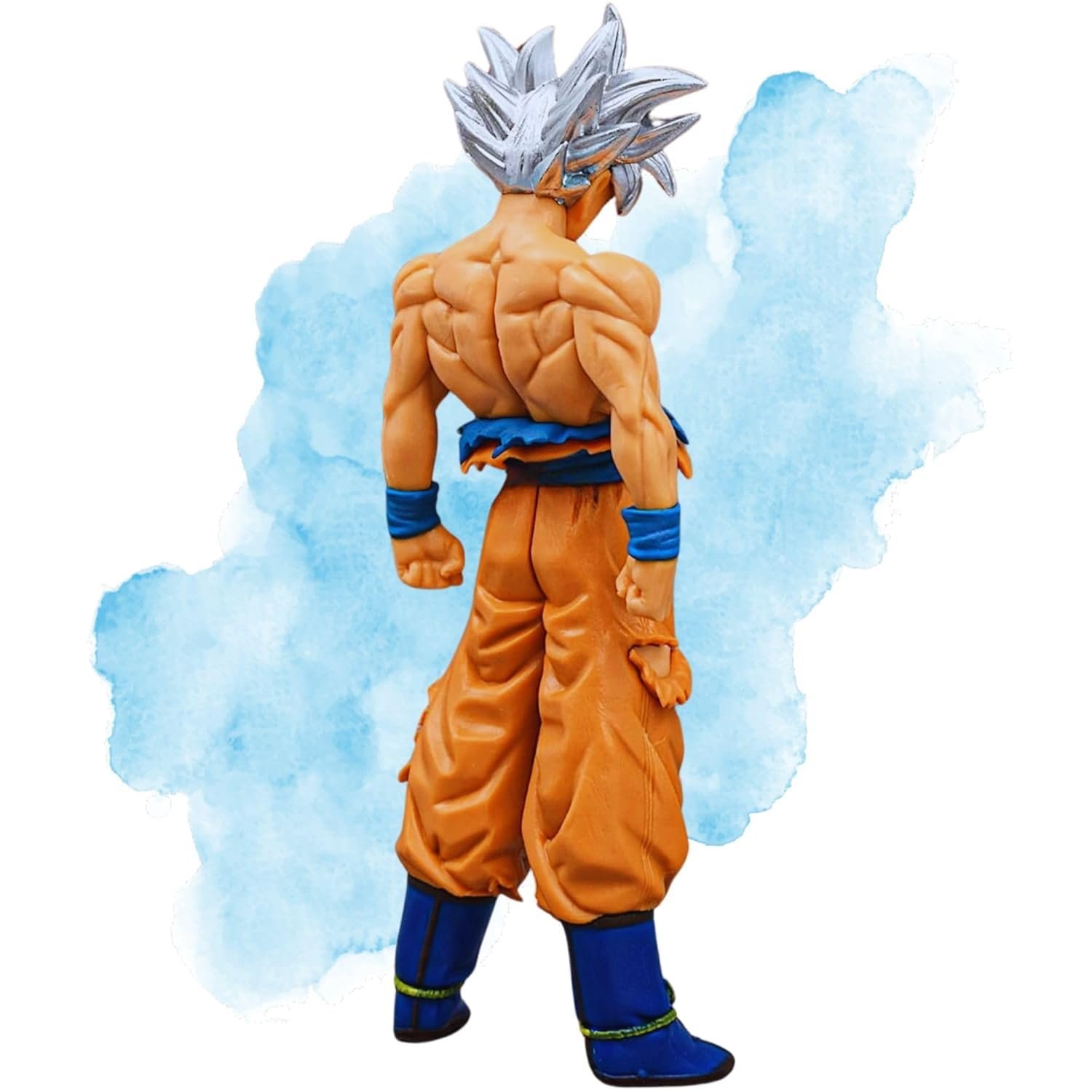 Kids Dragon Ball Z Super Saiyan Ultra Instinct Goku Hair Action Figure Ideal for Playing Kids and Children (18cm, Multicolour) Design Send by as per Availability. - Image 4