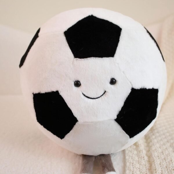 Toy Plush Sports Balls Toys Realistic Soft Toys for Girls Boys Foot Ball - Image 2