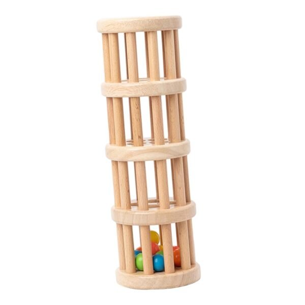 bnf® Rainstick Shaker Toy Preschool Rattle Tube Rainstick for Boys Ages 1 2 3 4 Tier - Image 5