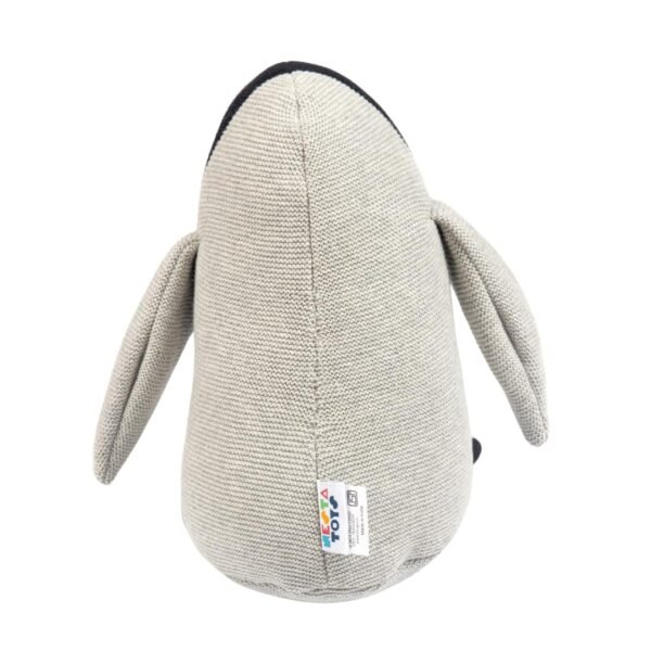 Peppy The Penguin Plush Toy for Kids | Knitted Cotton Soft Toy for Kids | Best Toy for Boys & Girls - Image 5