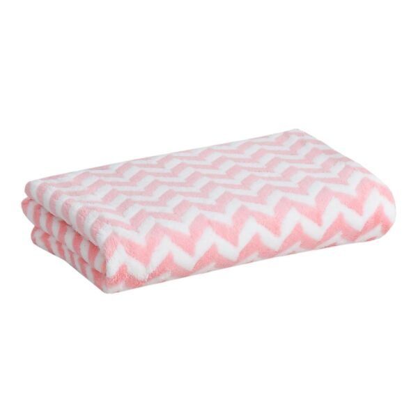 Soft Microfiber Bath Towel, 400 GSM Quality for Men/Women, Boys/Girls, Baby Boys/Baby Girls | Large Size 70cm x140 cm | Super Absorbent and Colour Choice (Pink) - Image 6