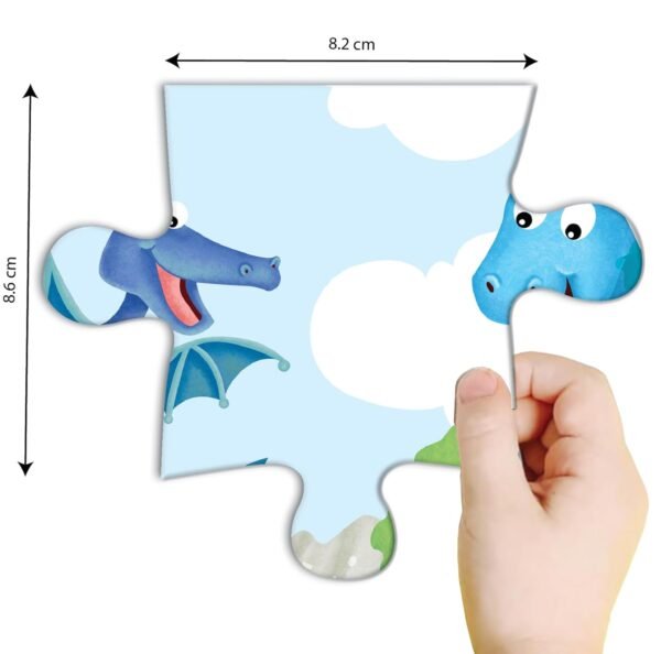 Frank Dinosaur Floor Puzzle (24 Pieces) | Fun & Educational Toy for Kids 3+ Year Old | Enhances Imagination, Coordination, and Patience - Fun & Challenging Games - 12510 - Image 2