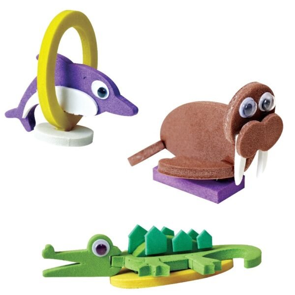 Imagimake Mapology Animals Around The World | Make 13 Miniature Models | 3D Puzzle for Kids | Birthday Gift for Girls & Boys | Educational Toys for 5,6,7,8,9 Years - Image 6