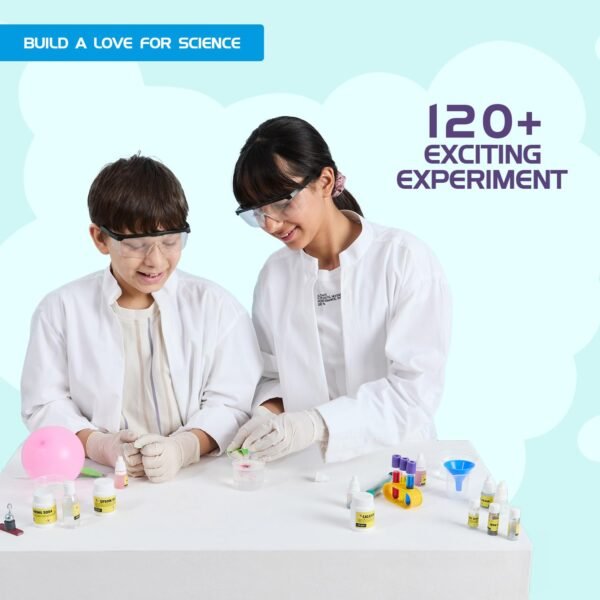 Amazon Brand - Jam & Honey Young Scientist Ultimate Science Kit for Boys and Girls | Over 120 Experiments | STEM Learning | Age 8+ | Birthday Gift | Toy for Kids - Image 4