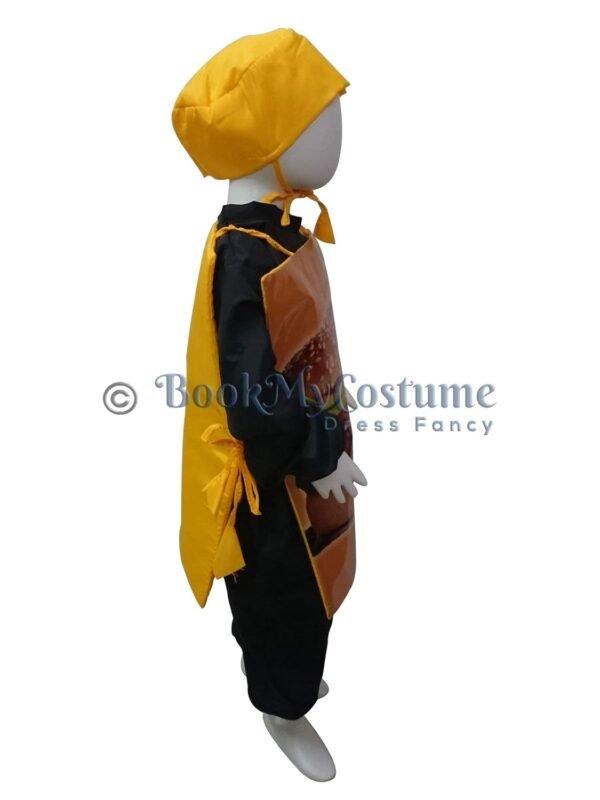BookMyCostume Burger Fast Food Kids Fancy Dress Costume 6-7 years - Image 5