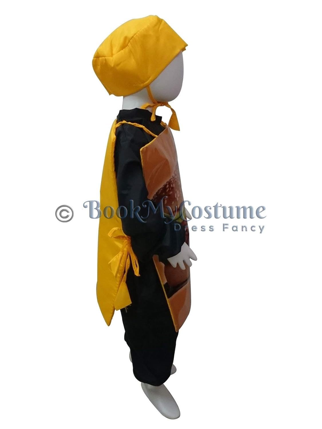 BookMyCostume Burger Fast Food Kids Fancy Dress Costume 6-7 years - Image 2