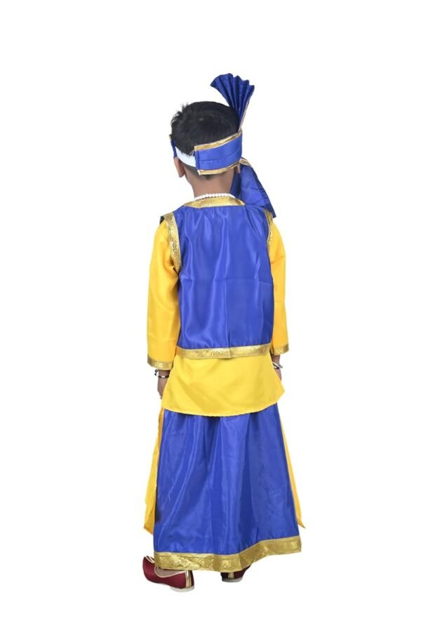 BookMyCostume Punjabi Folk Dance Costume Bhangra for Boys and Men 3-4 years - Image 4